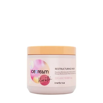Inebrya Keratin hajszerkezet javító pakolás 500 ml