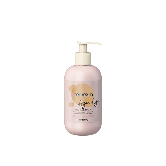 Inebrya IceCream Pro-Age Argán hajpakolás, 300 ml